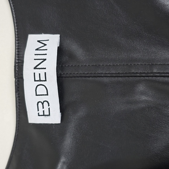 EB DENIM 100% PU LEATHER VEST - Picture 5 of 8